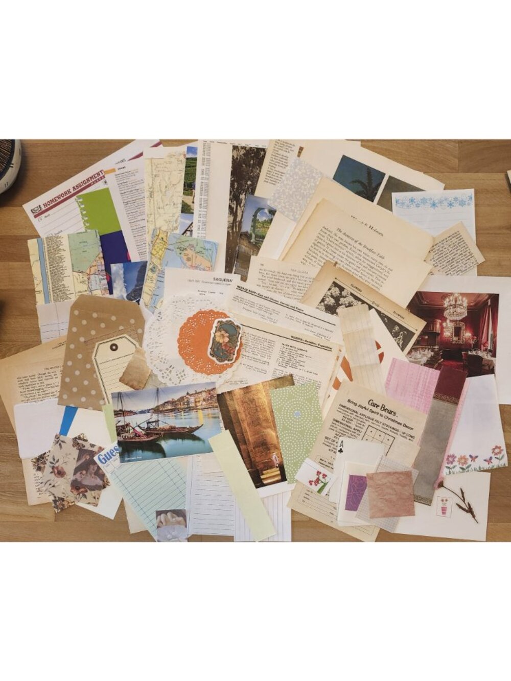 70 + Piece Ephemera Lot Junk Journal Scrapbooking Paper Supplies Mixed Bundle - Picture 6 of 7